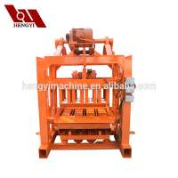 Semi-auto 18 months warranty factory price QT4-40 Concrete Brick Machine